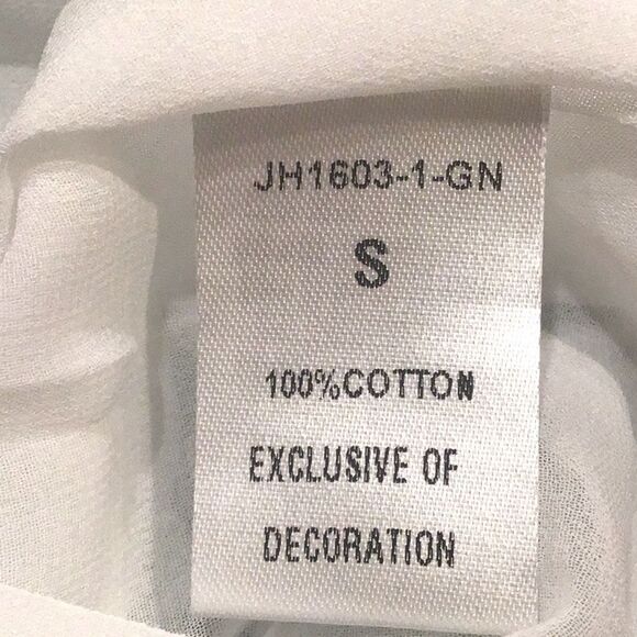 THML Green White Fleur Print 100% Cotton A line Pleated Mini Skirt NEW - Picture 16 of 16